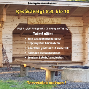 Kesäkävelyt Pappilan pihapiiri