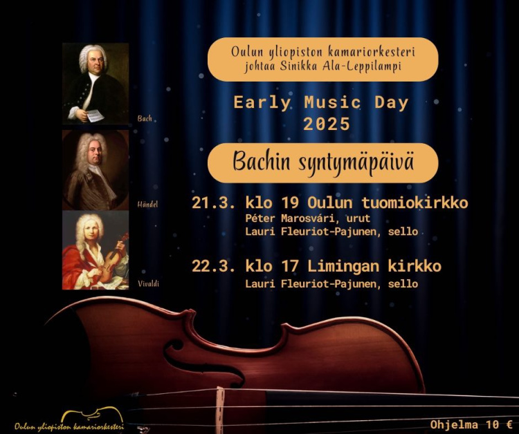 Yliopiston kamariorkesterin konsertti konsertti